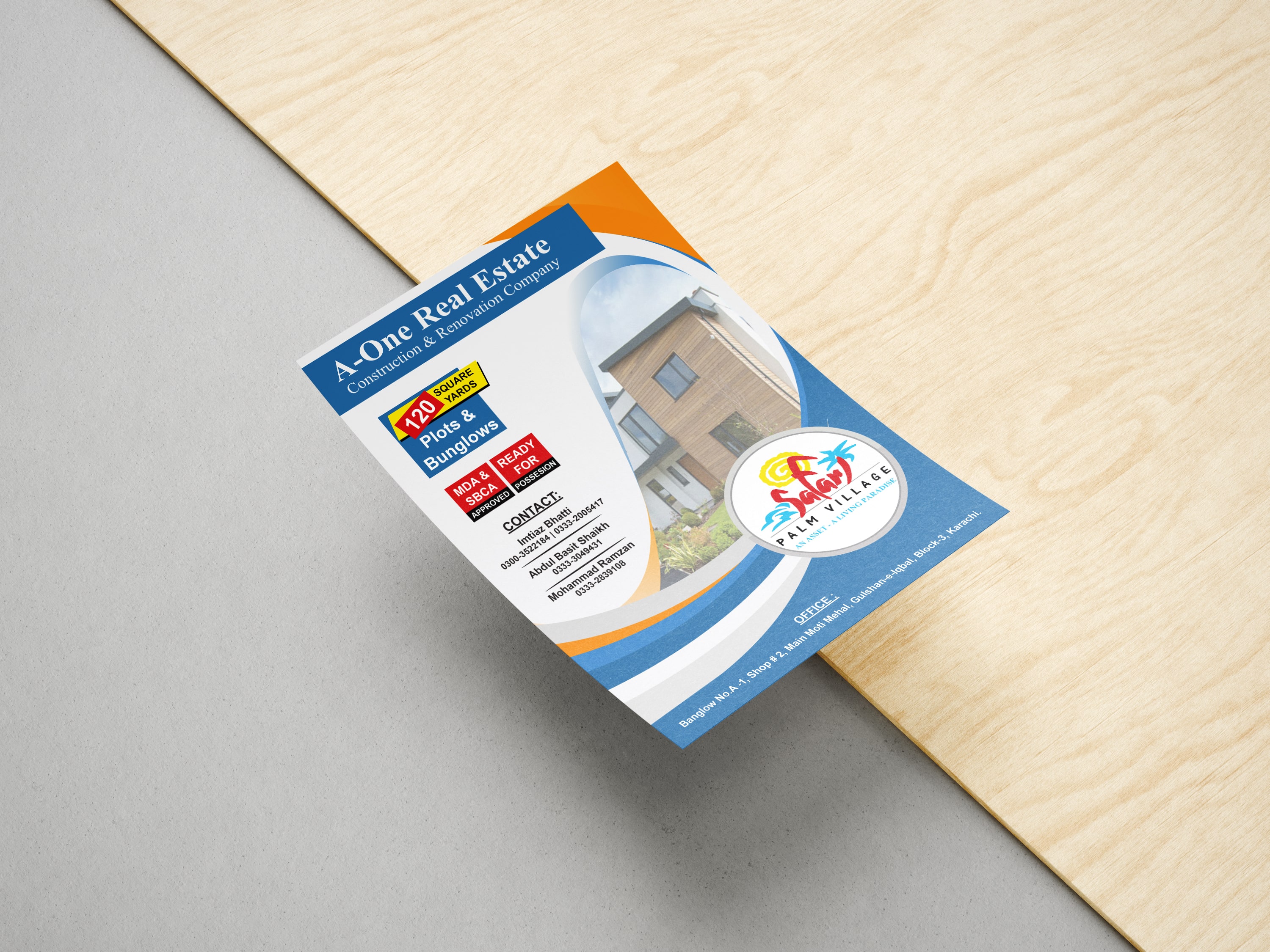 Catalog Design - A5 Flyer Layout