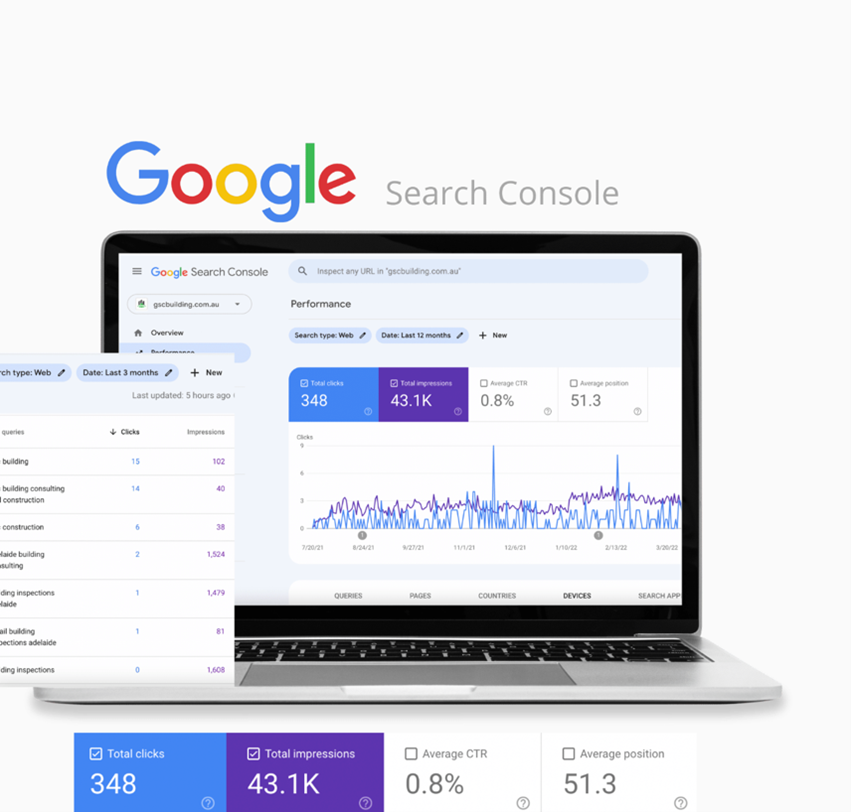 Add website to Google Search Console and complete website verification setup
