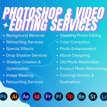 Photoshop editing service for custom image editing solutions